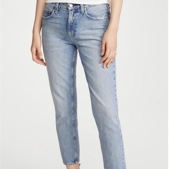 Trave Karolina Relaxed Tapered Jeans in Straight shooter Wash - 24 (NWT) - Picture 5 of 8